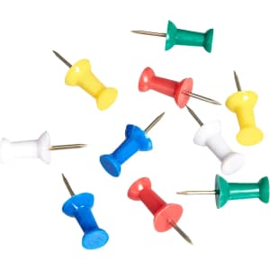 Amazon Basics Push Pins Tacks 200-Pack for $3