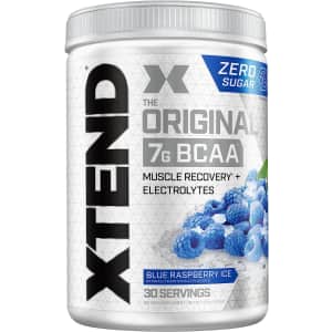 Xtend Original BCAA Powder 14.8-oz. Jar for $14 via Sub & Save