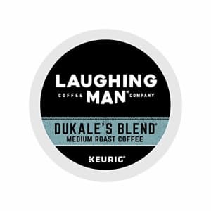 Laughing Man Dukale's Blend, Single-Serve Keurig K-Cup Pods, Medium Roast Coffee, 16 Count for $25