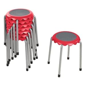 ECR4Kids Daisy Stackable 8pc Stool Set for $38