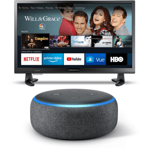 Insignia 24" 720p LED Fire TV Edition HD Smart TV for $100