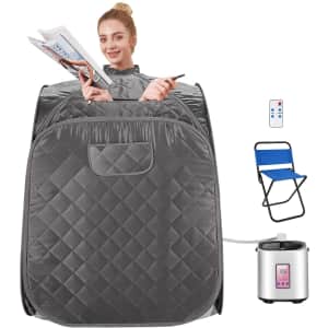 OppsDecor Portable Sauna for $95 OppsDecor Portable Sauna for $95