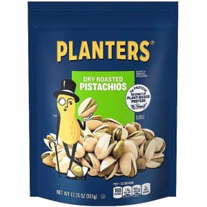 Planters Dry Roasted Pistachios 12.75-oz. Bag for $5.27 via Sub. & Save