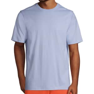 Lands' End Men's Traditional-Fit Super-T T-Shirt for $9 Lands' End Men's Traditional-Fit Super-T T-Shirt for $9
