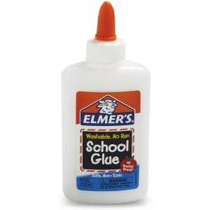 Elmer's Washable Liquid School Glue 4-oz. Bottle for 50 cents