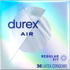 Durex Air Condoms 36-Pack for $14 via Sub & Save
