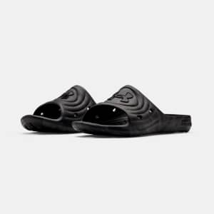 Under Armour Men's UA Locker Camo Slides. Use code "EXTRA40" to get this deal, which is a very low price for slides in general. Plus, orders of $50 or more ship free with stackable coupon code "FREESHIP50".
