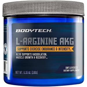 BodyTech LArginine AKG 3000MG Supports Exercise Endurance Intensity, Muscle Growth Recovery, for $25 BodyTech LArginine AKG 3000MG Supports Exercise Endurance Intensity, Muscle Growth Recovery, for $25