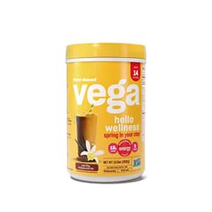 Vega Hello Wellness Spring in Your Step Blender Free Smoothie, Vanilla Cappuccino - Plant Based for $10