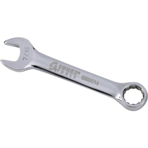 Sunex 7/16" Fully Polished Stubby Combination Wrench for $8