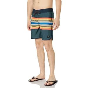 Quiksilver Men's Standard Everyday Scallop 19 Boardshort Swim Trunk, Navy Blazer, 40 for $41