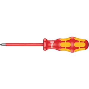 Wera 05006164001 Screwdriver for Phillips Screws"165i PZ VDE" Insulated PZ 2x100mm for $7