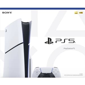Sony PlayStation 5 Slim Disc Edition Console for $500
