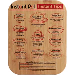 Instant Pot 11" x 14" Official Cutting Board for $6