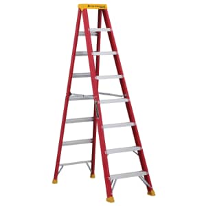 Louisville Ladder 8-Foot Type IA Fiberglass Step Ladder for $99 Louisville Ladder 8-Foot Type IA Fiberglass Step Ladder for $99