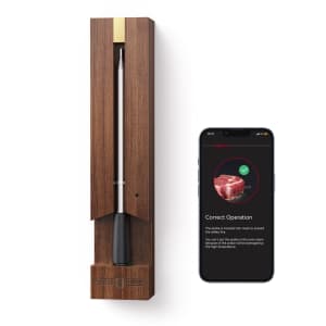 Paris Rhône 1-Probe Smart Meat Thermometer for $40
