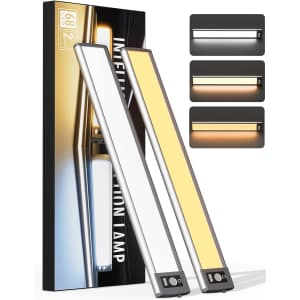 Under Cabinet LED Light 2-Pack for $9 Under Cabinet LED Light 2-Pack for $9