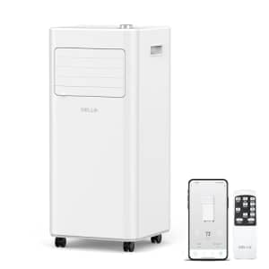 DELLA Smart 10000 BTU Portable Air Conditioner with Heat Pump, Cools Up To 450 Sq.Ft, Work with for $270 DELLA Smart 10000 BTU Portable Air Conditioner with Heat Pump, Cools Up To 450 Sq.Ft, Work with for $270
