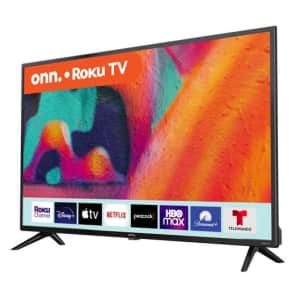 Onn 100058007 40" 1080p HDR LED HD Roku Smart TV for $128