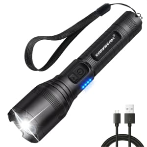 DarkBeam LED Flashlight for $8