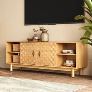 Homary 62.2" Mid Century TV Stand for $340