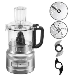 KitchenAid 7-Cup Food Processor Plus w/ 4 Blade Attachments for $60 for members