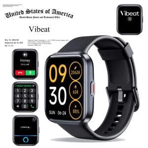 Vibeat Smart Watch for $38 Vibeat Smart Watch for $38