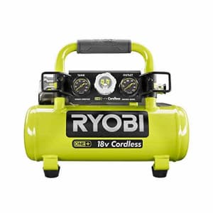 Ryobi 18-Volt ONE+ Cordless 1 Gal. Portable Air Compressor (Tool Only) for $179