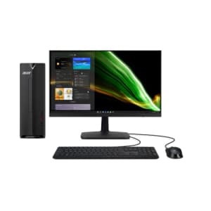 Acer Aspire XC-1660G-UW94 Desktop with 23.8 Full HD Monitor | 10th Gen Intel Core i3-10105 for $399
