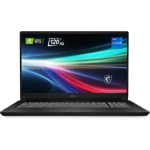 MSI Creator 17 12th-Gen. i7 17.3" Laptop w/ NVIDIA GeForce RTX 3060 for $1,393