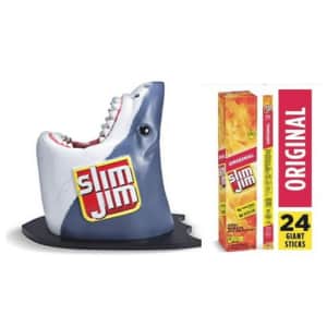 Slim Jim Limited Edition Shark Head w/ 24 Giant Sticks for $40