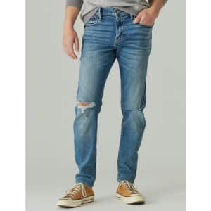 Lucky Brand Men's 110 Slim Jeans for $28