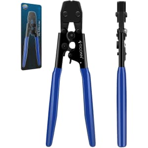 Ticonn Pex Clinch Clamps Crimping Tool for $14