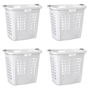 Sterilite Hamper 4-Pack w/ Titanium Inserts for $24 Sterilite Hamper 4-Pack w/ Titanium Inserts for $24