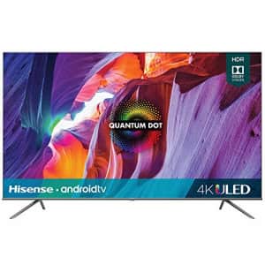 Hisense 75-Inch Class H8 Quantum Series Android 4K ULED Smart TV with Voice Remote (75H8G, 2020 for $800 Hisense 75-Inch Class H8 Quantum Series Android 4K ULED Smart TV with Voice Remote (75H8G, 2020 for $800