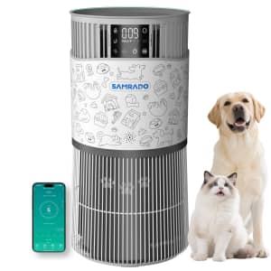 Samrado Smart Pet Air Purifier with Aromatherapy for $165 Samrado Smart Pet Air Purifier with Aromatherapy for $165