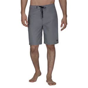 Hurley Men's One and Only 21" Board Shorts, Cool Grey, 33 for $24