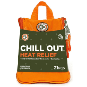 Chill Out First Aid Heat Relief for $10
