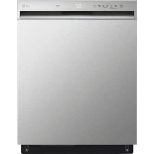 LG 24" Front Control Built-In Stainless Steel Tub Dishwasher for $500