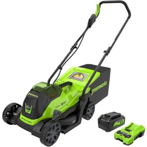 Greenworks 24V 13" Brushless Push Lawn Mower for $159