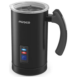 Miroco Stainless Steel Ekectric Milk Frother for $19 Miroco Stainless Steel Ekectric Milk Frother for $19