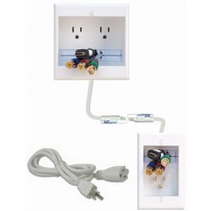 PowerBridge In-Wall Dual Power and Cable Management Kit for $53