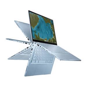 ASUS Chromebook Enterprise Flip C433 2-in-1 Laptop, 14" Touchscreen FHD 4-Way NanoEdge, Intel Core for $400