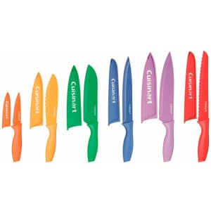 Cuisinart 12-Piece Colored Knife Set for $13 Cuisinart 12-Piece Colored Knife Set for $13