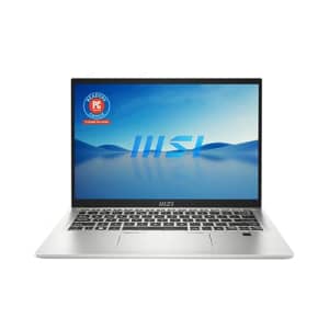 MSI Prestige 14 Evo Laptop: Intel Core i7-13700H, Intel Iris Xe, 14" FHD+ Display, 32GB DDR5, 512GB for $1,050