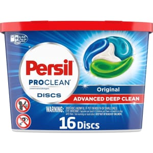 Persil Pro Clean Discs 16-Pack for $5.17 via Sub. & Save