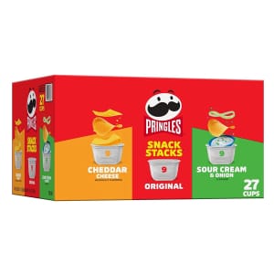 Pringles Snack Stacks 27-Count Variety Pack for $11 via Sub & Save Pringles Snack Stacks 27-Count Variety Pack for $11 via Sub & Save