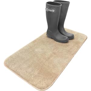 Homewear 32" Chenille Shoe Drying Mat for $9 Homewear 32" Chenille Shoe Drying Mat for $9