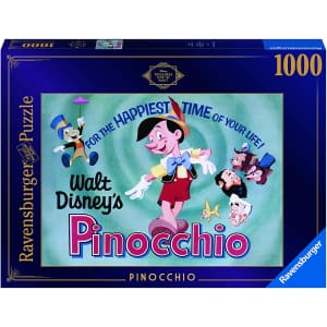 Ravensburger Disney Treasures from The Vault Pinocchio 1000-Piece Jigsaw Puzzle for $14 Ravensburger Disney Treasures from The Vault Pinocchio 1000-Piece Jigsaw Puzzle for $14