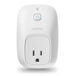 WeMo Switch Smart Plug, Works with Alexa for $65
